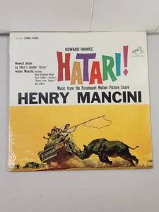 lot 123 image: Henry Mancini Hatari Original Motion Picture Soundtrack Vinyl LP RCA Victor LSP-2559