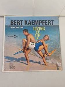 lot 131 image: Bert Kaempfert and His Orchestra Living It Up LP Vinyl Record