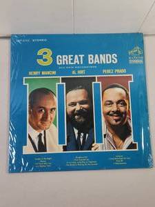lot 138 image: 3 Great Bands - Henry Mancini, Al Hirt, Perez Prado LP Vinyl Record RCA Victor LSP-2722
