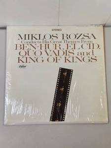 lot 150 image: Miklos Rozsa Conducts Great Themes from Ben-Hur, El Cid, Quo Vadis and King of Kings LP