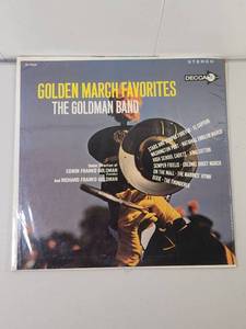 lot 151 image: Golden March Favorites The Goldman Band Vinyl LP (Decca DL 74453)