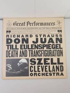 lot 170 image: Richard Strauss Don Juan, Till Eulenspiegel &amp Death and Transfiguration Szell  Cleveland Orchestra LP