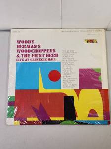 lot 181 image: Woody Hermans Woodchoppers & The First Herd Live at Carnegie Hall Vinyl LP