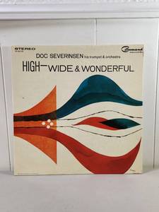 lot 238 image: Doc Severinsen High Wide & Wonderful Vinyl LP Command Records RS 883 SD