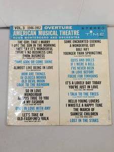 lot 258 image: Hugo Montenegro American Musical Theatre Overture Vol. 3 1946-1952 LP Vinyl Record