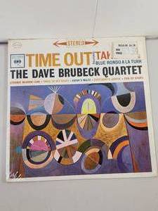 lot 261 image: The Dave Brubeck Quartet - Time Out LP Vinyl Record CS 8192