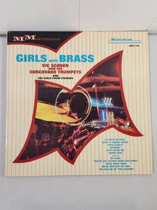lot 288 image: Girls with Brass - Vic Schoen and His Corcovado Trumpets LP