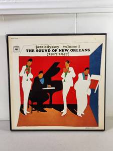 lot 298 image: Columbia Jazz Odyssey Volume 1 - The Sound of New Orleans (1917-1947) 3-LP Box Set