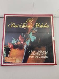 lot 318 image: Readers Digest 150 Best-Loved Melodies Vinyl LP Box Set