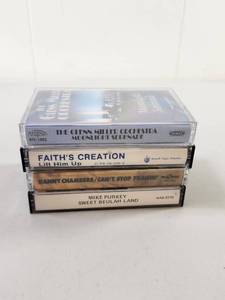 lot 321 image: Lot of 4 Cassette Tapes - Glenn Miller Orchestra, Faiths Creation, Danny Chambers, Mike Purkey