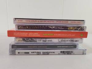 lot 331 image: Latin Jazz & Big Band CD Collection - Arturo Sandoval, Gene Krupa & More