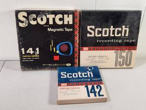 lot 337 image: Scotch Brand Reel-to-Reel Recording Tape Collection 3M