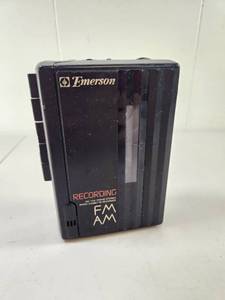 lot 343 image: Emerson CRR100CS AMFM Stereo Radio Cassette Recorder