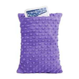 lot 1202 image: zhijiazhi Abdominal Surgery Pillow with Pocket, Hysterectomy Pillow, Lumpectomy Recovery Pillow for Women, Small Pillow for Travel (Purple)