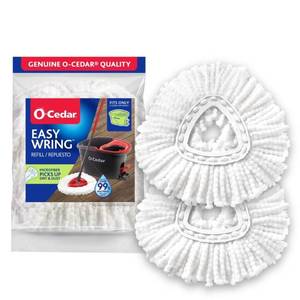 lot 1219 image: O-Cedar EasyWring Spin Mop Head Refill (Pack of 2)