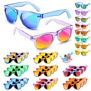 lot 1230 image: GKTZ Kids Sunglasses Party Favors - Boys Girls Age 3-8 Birthday Goodie Bags Stuffers, Neon Sunglasses Bulk with UV 400 Protection for Kids Classroom Favors - 24 Packs
