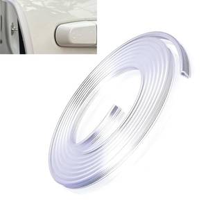 lot 1235 image: Opuweiy Car Door Edge Protector, U-Shaped Tight Fit Anti-Scratch Strip, Bendable Cuttable Impact-Resistant Edge Trim for Door Hood Trunk, for Most Cars Trucks (Transparent)