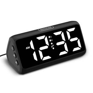 lot 1242 image: Netzu Digital Alarm Clocks for Bedrooms, Loud Alarm Clock with Dual Alarms, Bold Digits, 5 Dimmers, 4 Volumes, Snooze, Bedside Clock for Deep Sleepers Kids Teens Seniors, Plug in Clock, Easy to Set