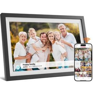 lot 1335 image: Digital Photo Frame,10.1 Inch Frameo Digital Picture Frame, 1280x800 IPS LCD Touch Screen,Auto-Rotate,16GB, Supports SD Cards,Share Moments Instantly via Frameo App from Anywhere,Gifts for Your Loves