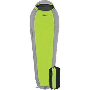 lot 1343 image: Trailhead Ultralight Mummy 20F Degree Sleeping Bag - Green and Grey