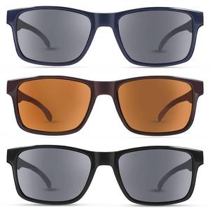 lot 1363 image: LADEESSE 3 Pack Reading Sunglasses For MenWomen - Fashion UV400 Sunglasses With Readers Built In Sun Outdoor Protection 1.75 No Bifocal