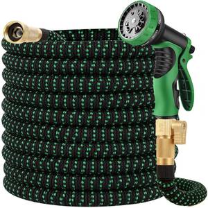 lot 1404 image: Expanding Garden Hose 50 ft - Expandable Garden Hose Leak-Proof with 3 -Layer Latex Core - 2026 VersionNew Patented,Lightweight, Durable, No-Kink Flexible Retractable Water Hose