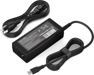 lot 1445 image: YZAESHAY Replacement 65W USB C Laptop Charger Compatible with HP Chromebook and All 65W USB Type C Power Adapter