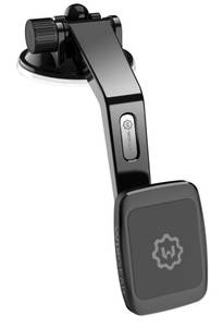 lot 1466 image: WixGear Magantic Mount, Universal Dashboard Curved Magnetic Phone Car Mount Holder