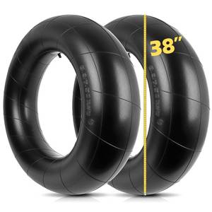 lot 1582 image: 38 Inch River Inner Tube 2 Pack, River Tube for Floating, Inflatable Butyl Rubber River Tube, Heavy Duty Innertubes River Float Tube for Adult