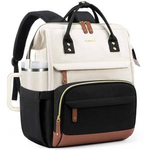 lot 1583 image: LOVEVOOK Laptop Backpack for Women, 15.6 Inch Work Business Backpacks Purse With Large Capacity, Waterproof Nurse Bag College Bookbag for School, Waterproof Casual Daypack for Travel