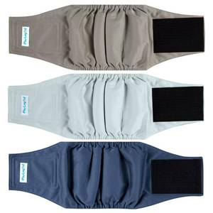 lot 1586 image: Paw Legend Washable Dogs Diapers Male Dog Belly Bands for Male Dogs Diapers Reusable Puppy & Doggie Diapers Male (3 Pack, X-Large)