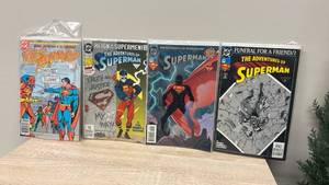 lot 8 image: DC Comics Superman & Red Tornado Comic Book Lot of 4