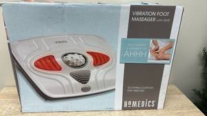lot 45 image: HoMedics Vibration Foot Massager with Heat FMV-400H-2