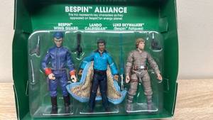lot 65 image: New old stock for the serious collector Star Wars Bespin Alliance 3-Figure Action Figure Set