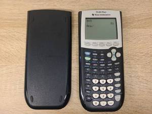 lot 87 image: Texas Instruments TI-84 Plus Graphing Calculator with Slide Cover