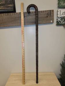 lot 97 image: Sword Cane with Crook Handle