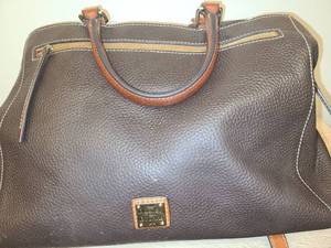 lot 110 image: Dooney & Bourke Leather Handbag