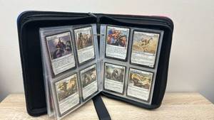 lot 127 image: Magic The Gathering Card Collection in Zip Binder��.unsearched