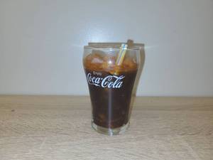 lot 21 image: Coca-Cola Branded Drinking Glass
