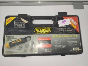 lot 49 image: Southern Tools Bit Shooter Master 36-in-1 Screwdriver Set