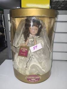 lot 57 image: Collectible Memories Stacey Porcelain Doll