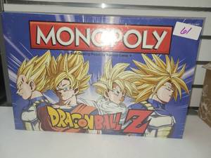 lot 61 image: FACTORY SEALED Dragon Ball Z Monopoly Board Game