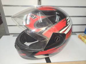 lot 73 image: Cirus Full-Face Motorcycle Helmet with Clear Visor