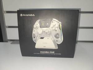 lot 77 image: NEW Manba One Full Color Interactive Screen Gaming Controller RETAIL $69.99