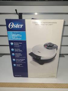 lot 83 image: Oster Belgian Waffle Maker CKSTWF2000