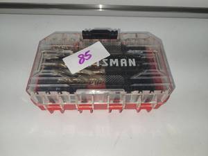 lot 85 image: Craftsman Drill Bit Set with Case