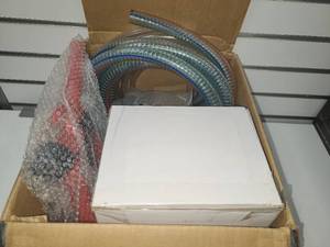 lot 93 image: 12V DC Electric Fuel Transfer Pump Kit with Hose and Fittings