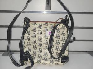 lot 95 image: Dooney & Bourke DB 1975 Monogram Crossbody Bag