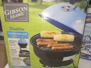 lot 96 image: Gibson Home Fireblue Portable BBQ Charcoal Grill