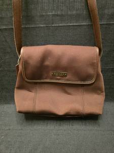 lot 50869 image: Coach New York Brown Fabric Shoulder Bag